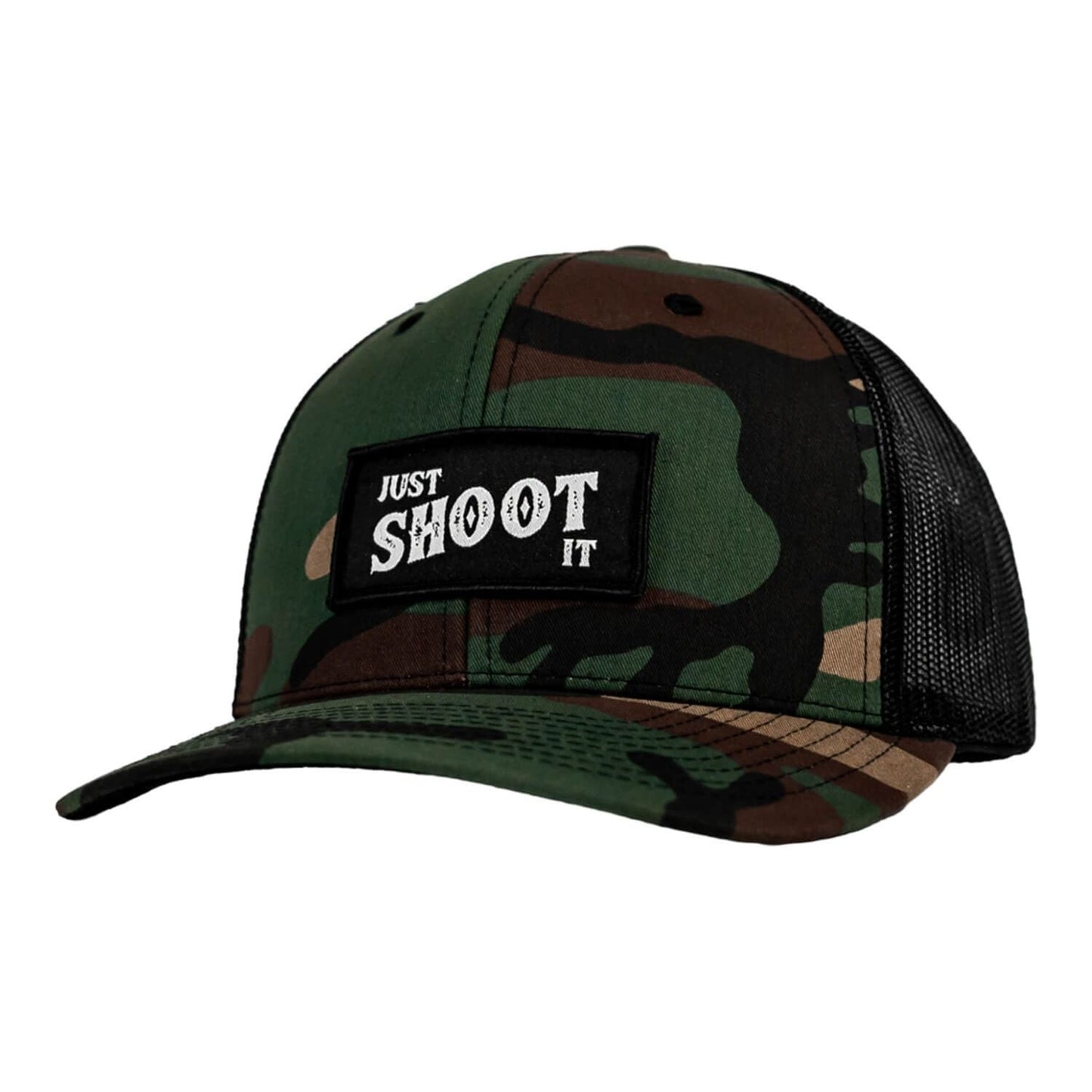 Just Shoot It Patch Snapback