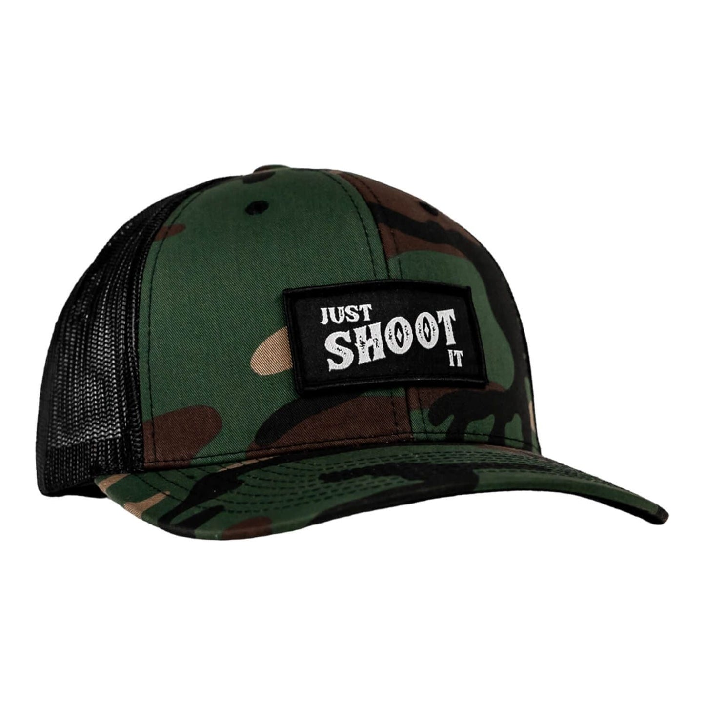 Just Shoot It Patch Snapback