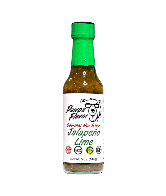 Pawpa Flavor Jalapeno Lime Hot Sauce