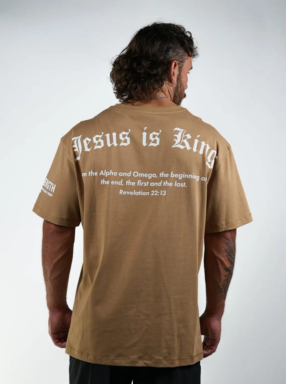 Jesus Is King Oversized Tee