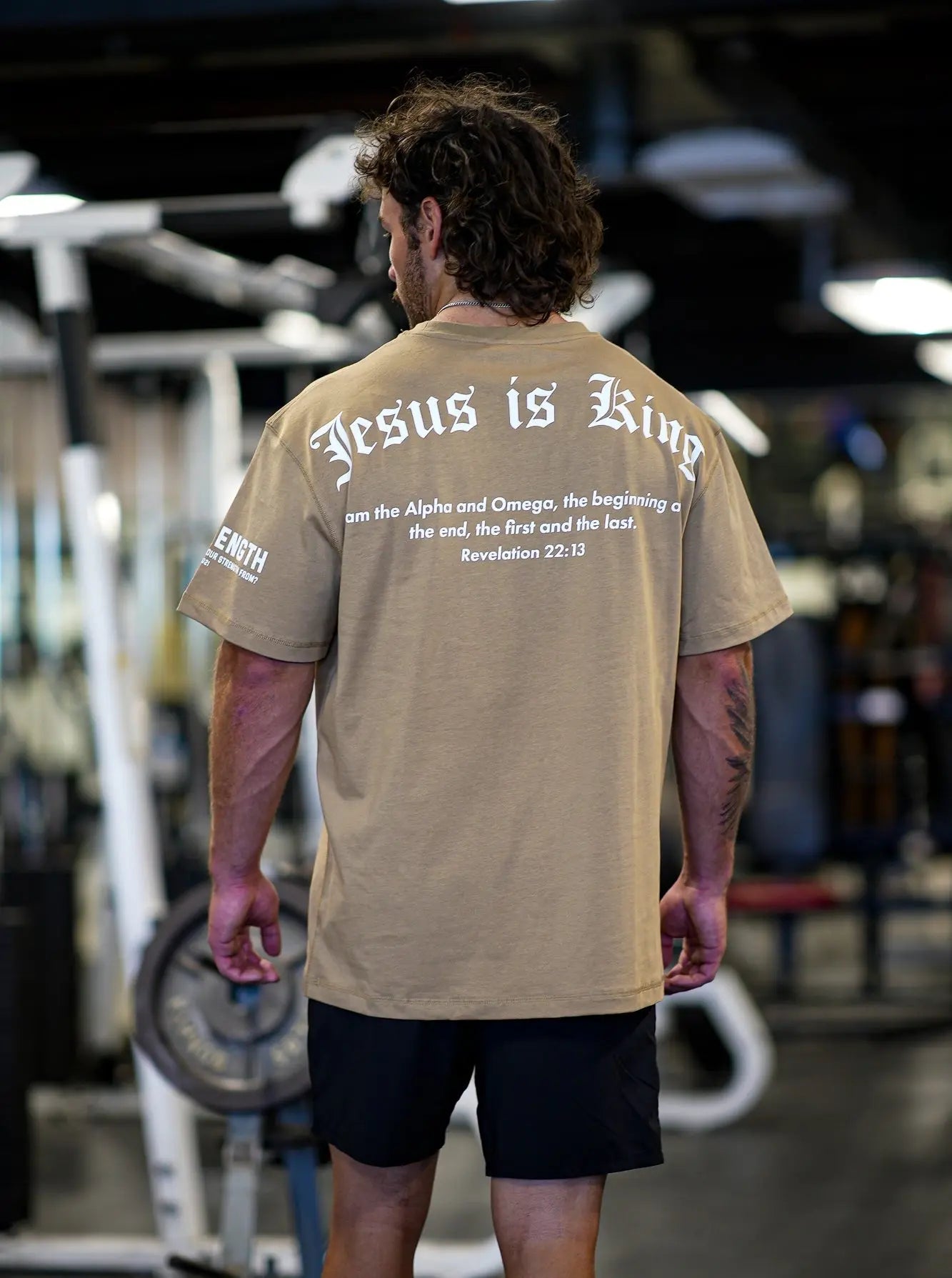 Jesus Is King Oversized Tee