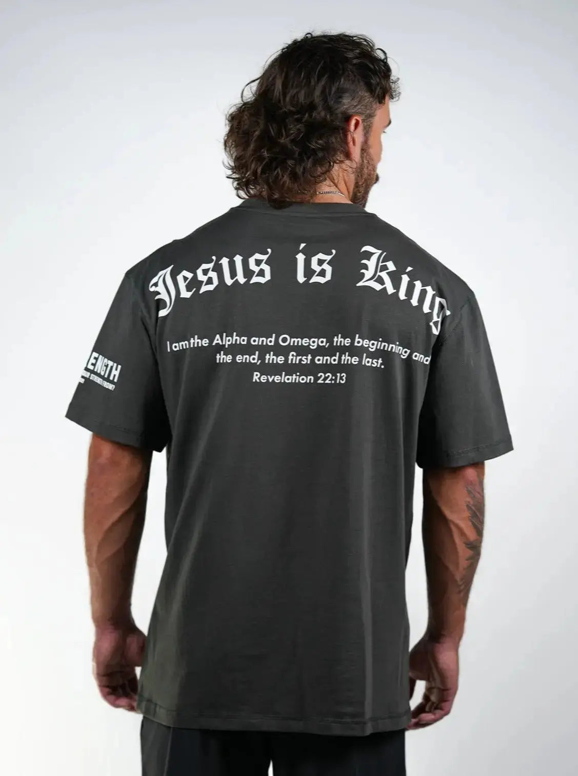 Jesus Is King Oversized Tee