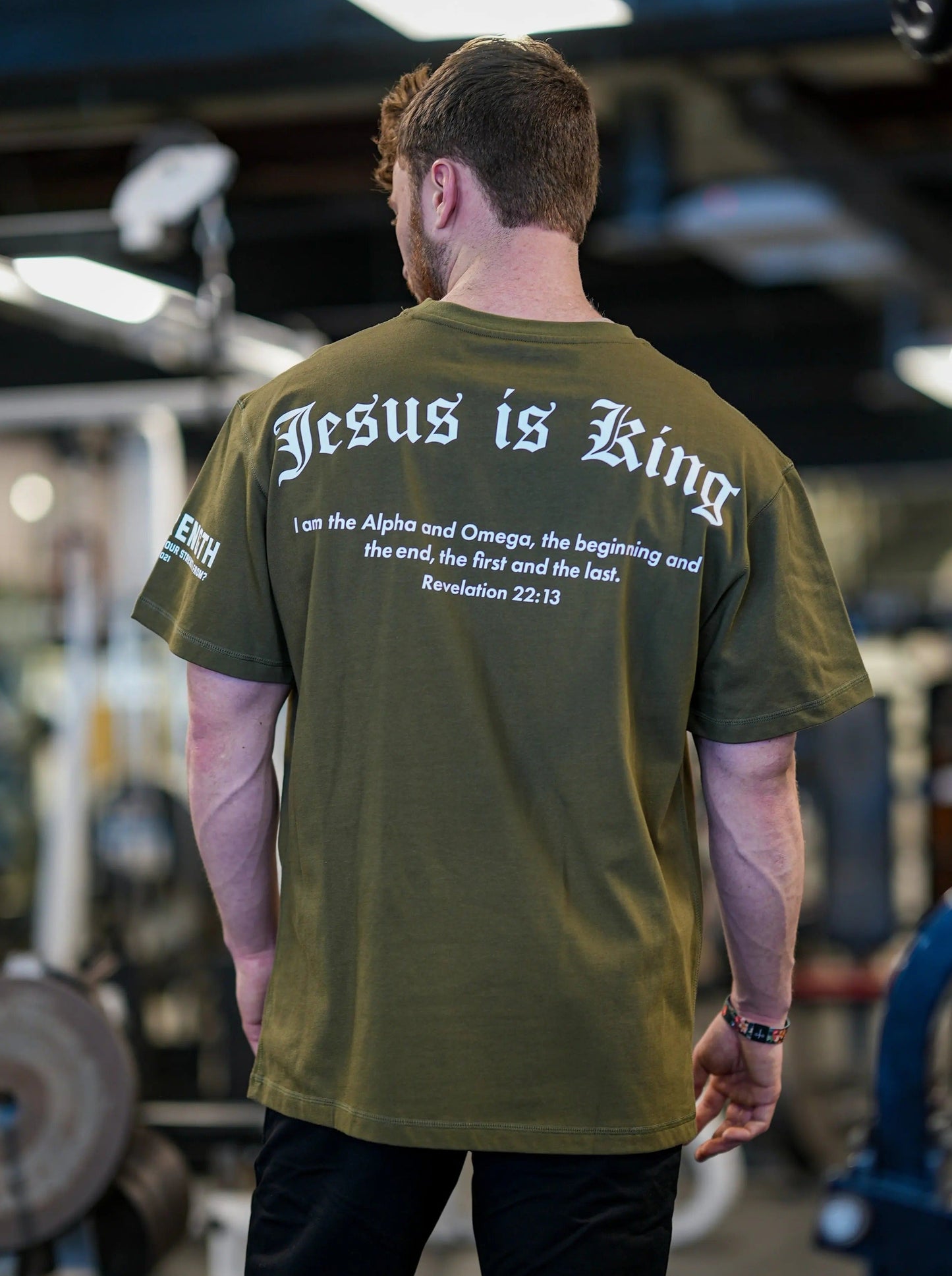 Jesus Is King Oversized Tee