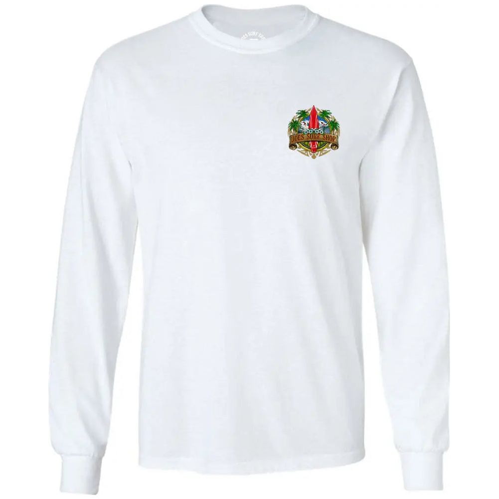 Joe's Surf Shop Longboard Youth Long Sleeve Tee