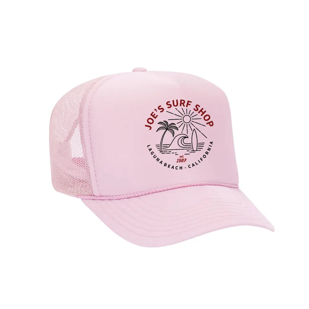 Joe's Surf Shop Beach Life Foam Trucker Hat