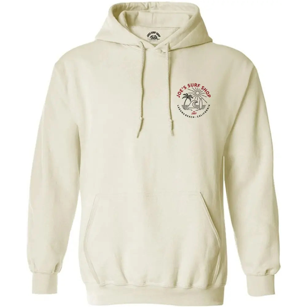 Joe's Surf Shop Beach Life Pullover Surf Hoodie