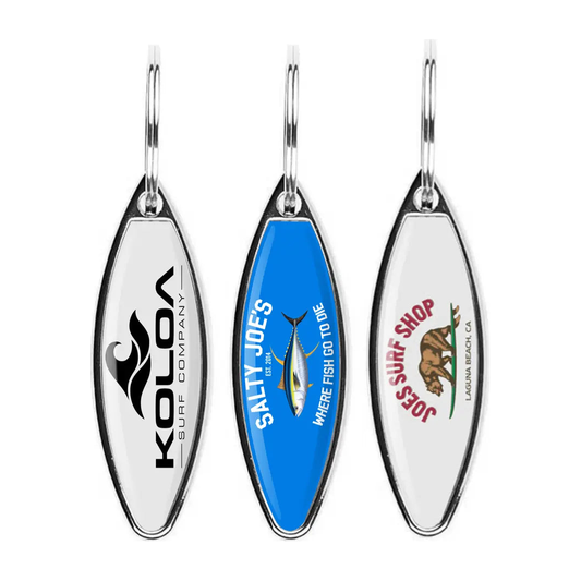 Joe's Surf Shop Surfboard Bottle Opener Keychain 3 Pack