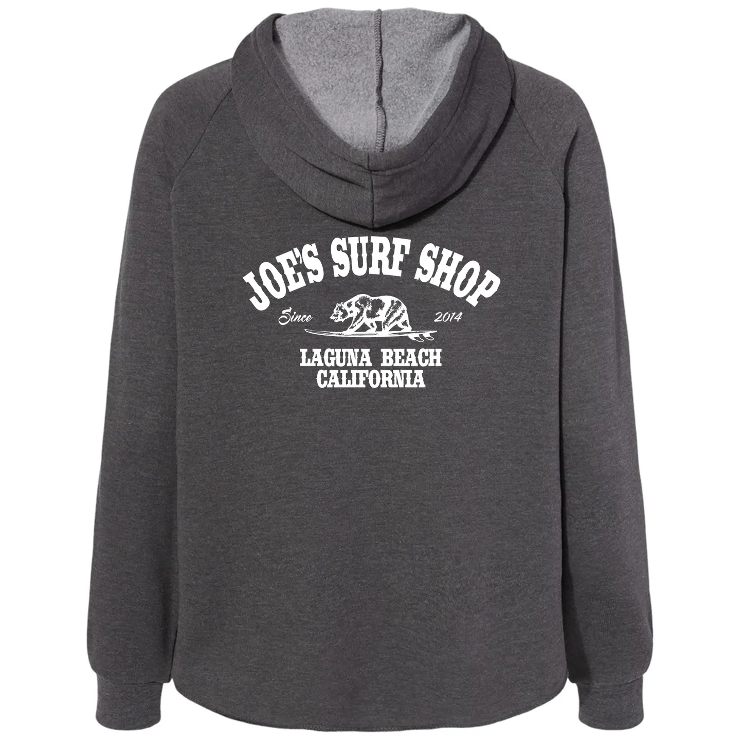 Joe's Surf Shop California Women's Zip-Up Hoodie