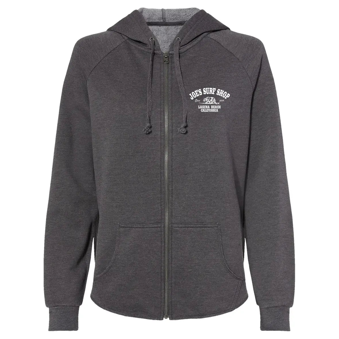 Joe's Surf Shop California Women's Zip-Up Hoodie