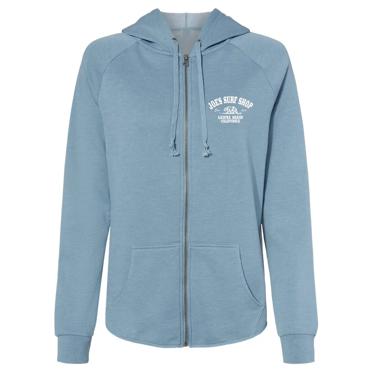 Joe's Surf Shop California Women's Zip-Up Hoodie