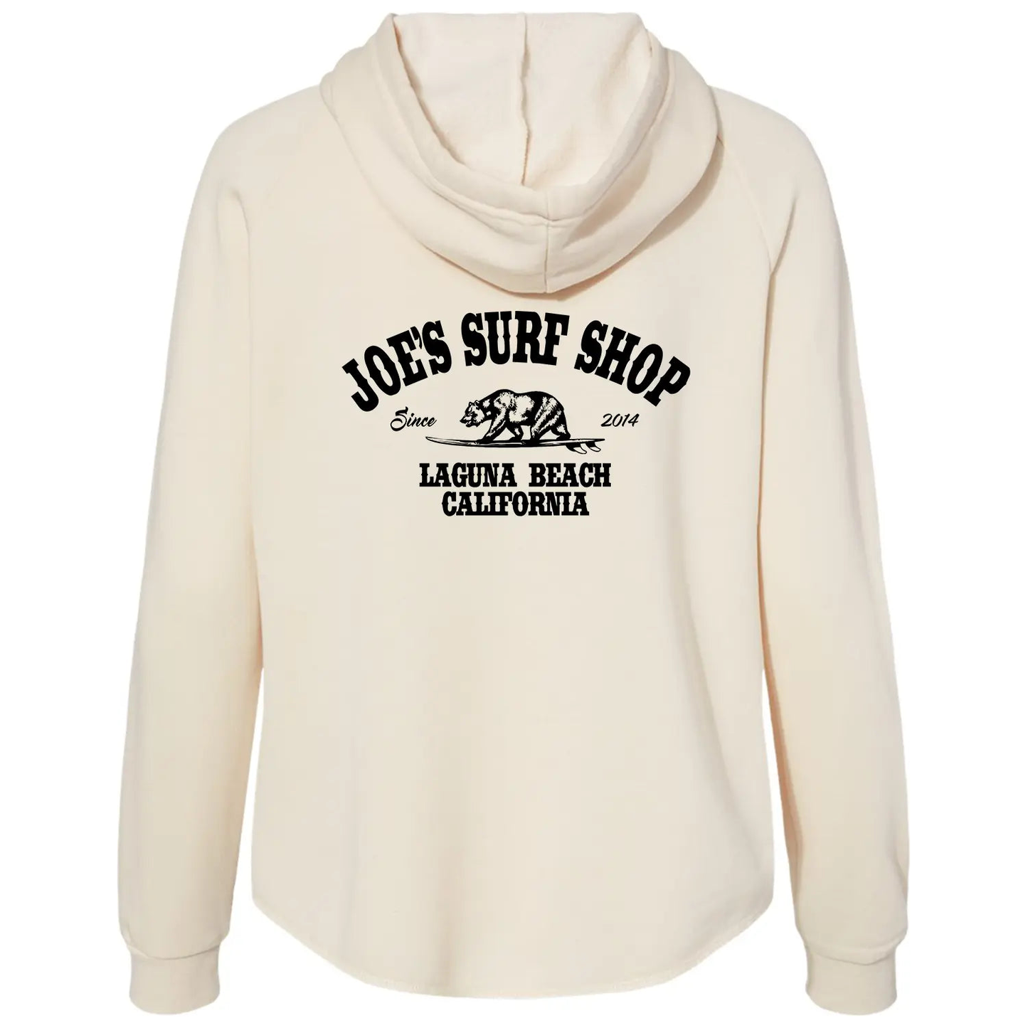 Joe's Surf Shop California Women's Zip-Up Hoodie