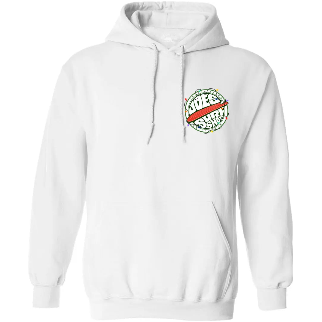 Joe's Surf Shop Fins Up Christmas Hoodie