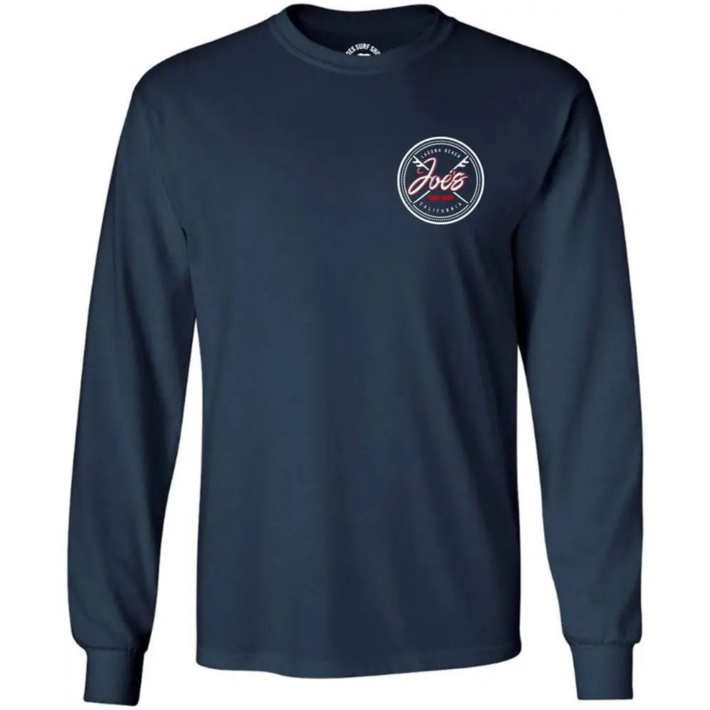 Joe's Surf Shop Double Boards Youth Long Sleeve Tee