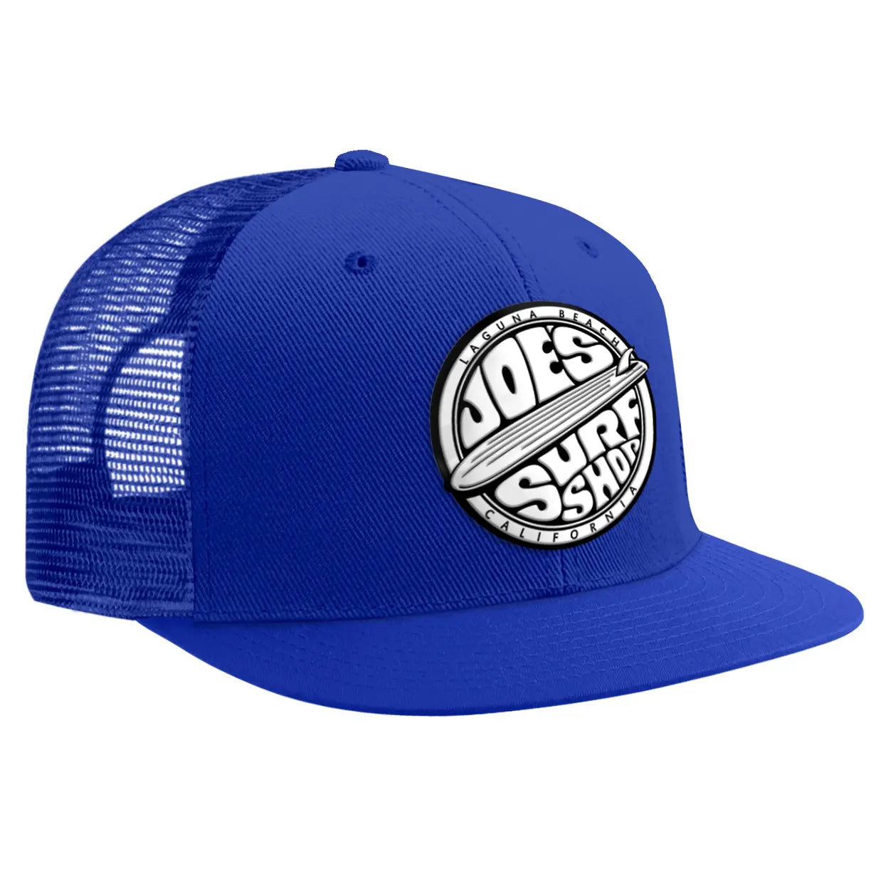 Joe's Surf Shop Fins Up Flat Bill Trucker Hat