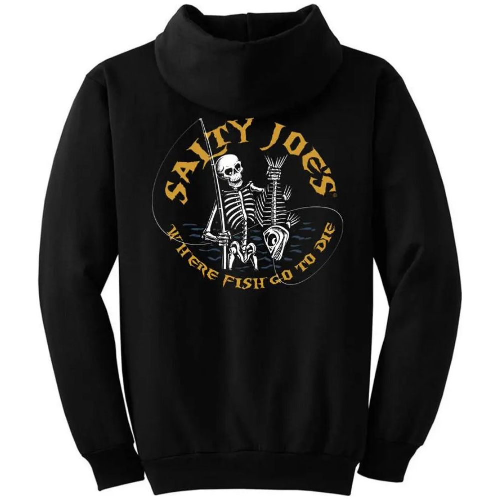 Salty Joe's Fishin' Bones Pullover Hoodie