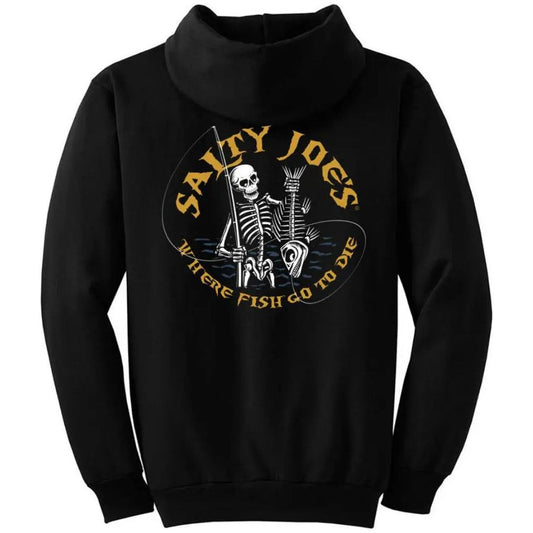 Salty Joe's Fishin' Bones Pullover Hoodie