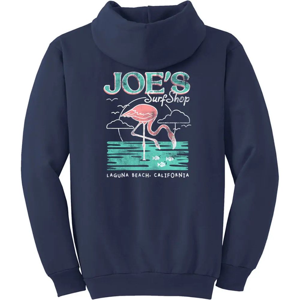 Joe's Surf Shop Flamingo Surf Hoodie