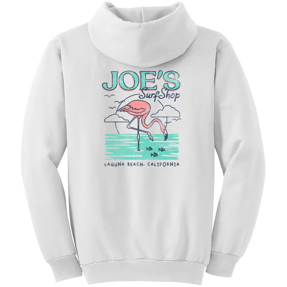 Joe's Surf Shop Flamingo Surf Hoodie