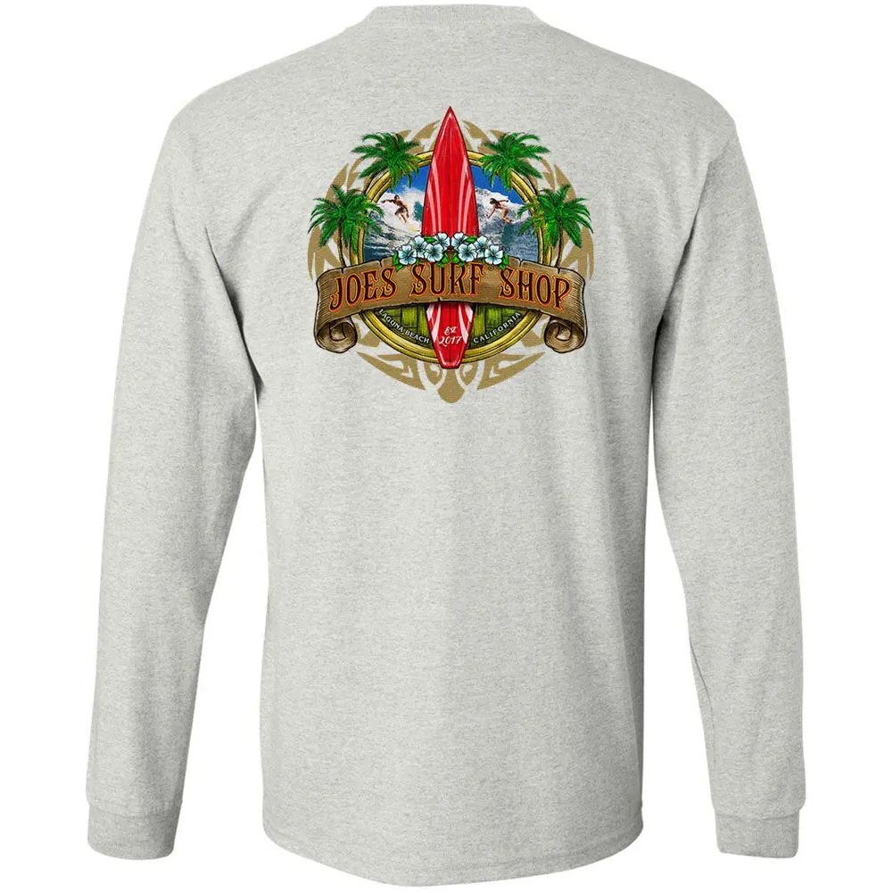 Joe's Surf Shop Longboard Youth Long Sleeve Tee