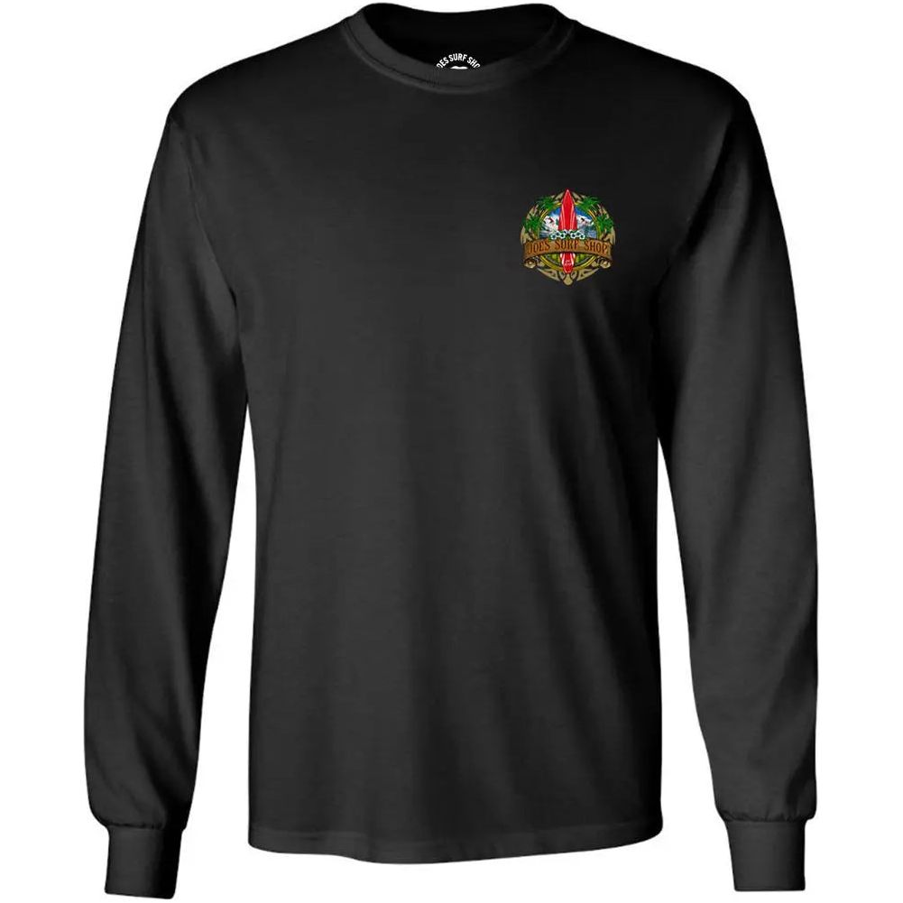 Joe's Surf Shop Longboard Youth Long Sleeve Tee