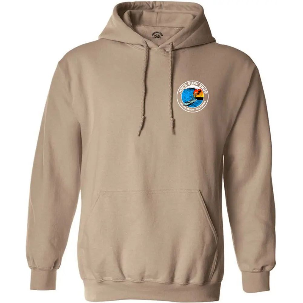 Joe's Surf Shop Skeleton Surfer Hoodie