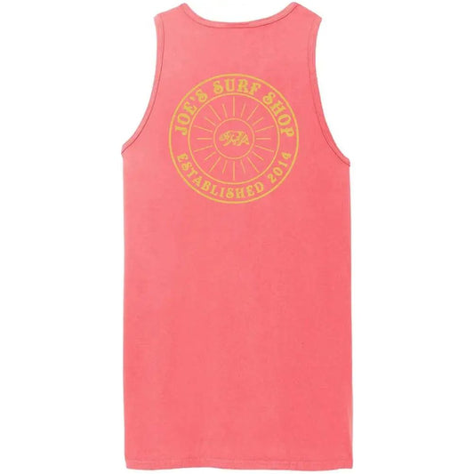 Joe's Surf Shop Sun Beach Wash® Garment-Dyed Tank Top