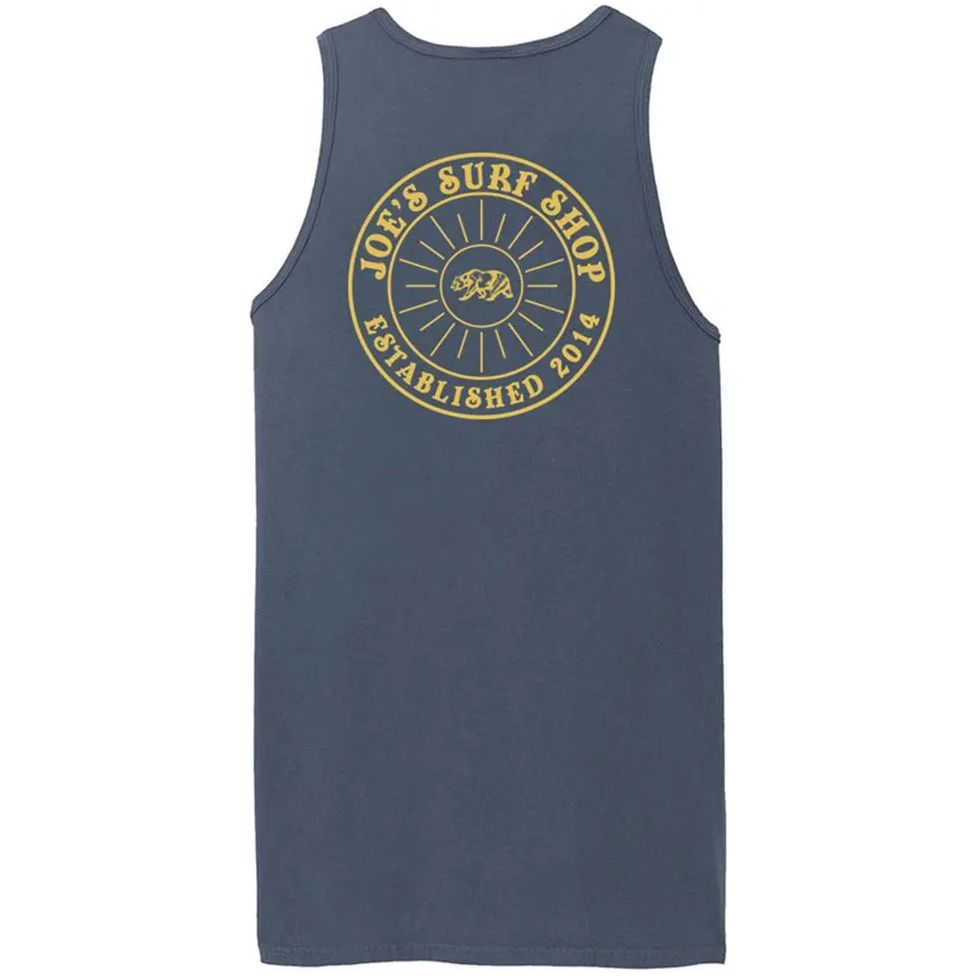 Joe's Surf Shop Sun Beach Wash® Garment-Dyed Tank Top