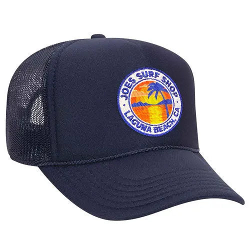 Joe's Surf Shop Sunset Patch Foam Trucker Hat