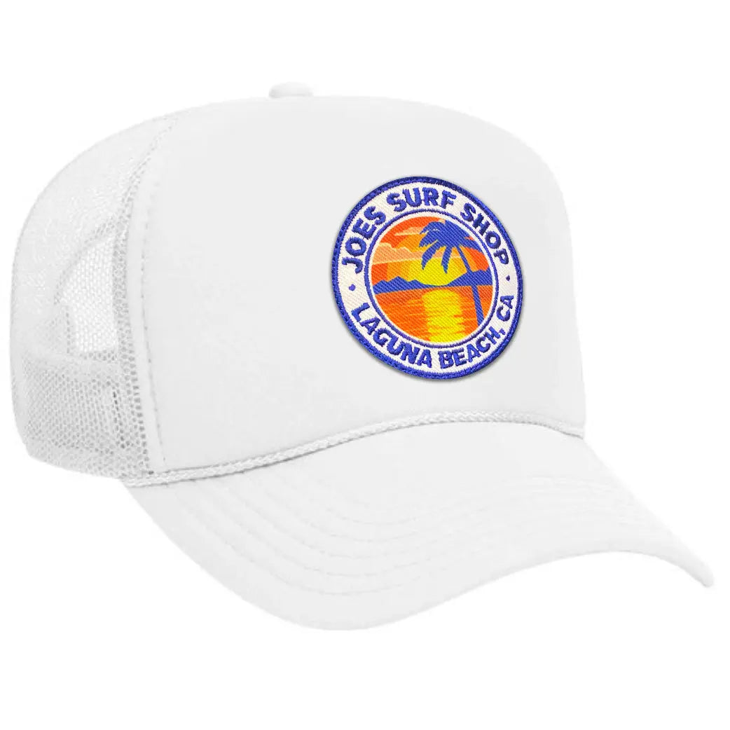 Joe's Surf Shop Sunset Patch Foam Trucker Hat