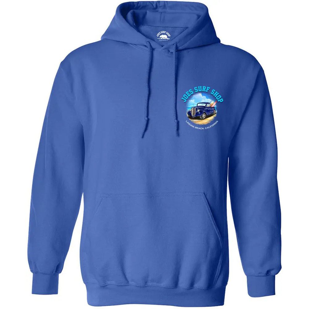 Joe's Surf Shop Surf Truck Pullover Hoodie