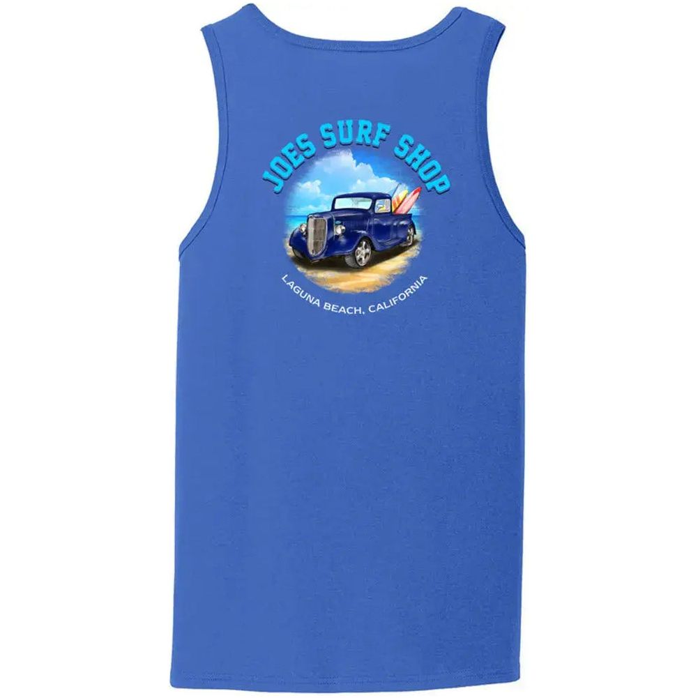 Joe's Surf Shop Surf Truck Beach Tank Top