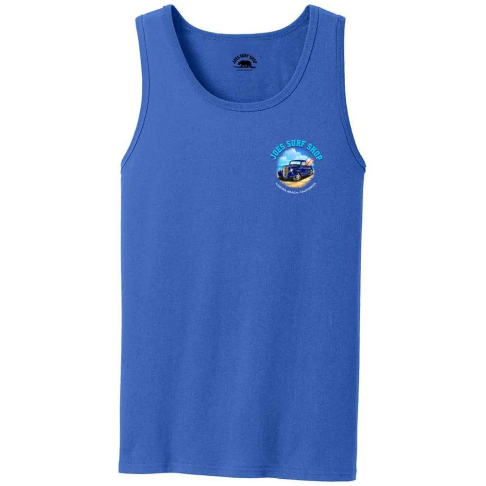 Joe's Surf Shop Surf Truck Beach Tank Top