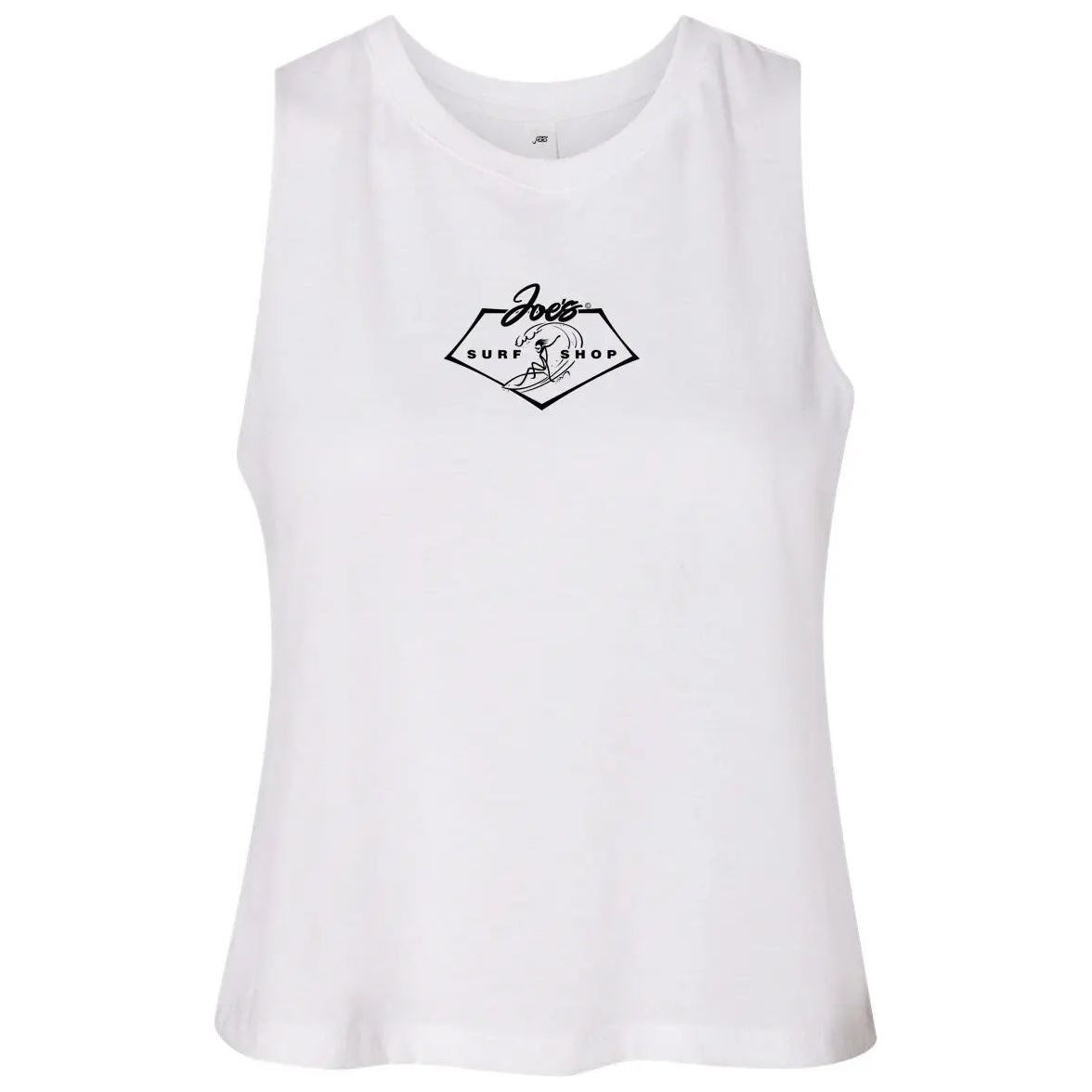 Joe's Surf Shop Surfing 101 Racerback Crop Tee