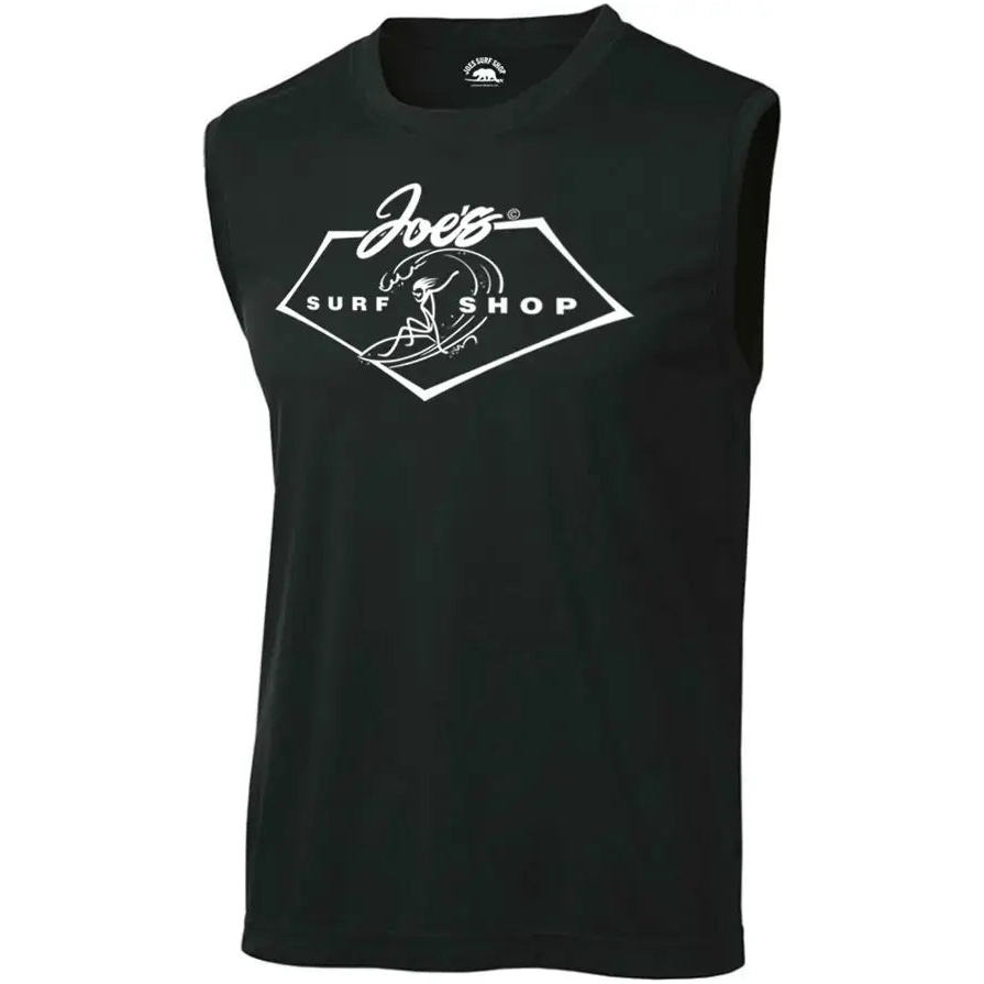 Joe's Surf Shop Surfing 101 Sleeveless Graphic Workout Tee