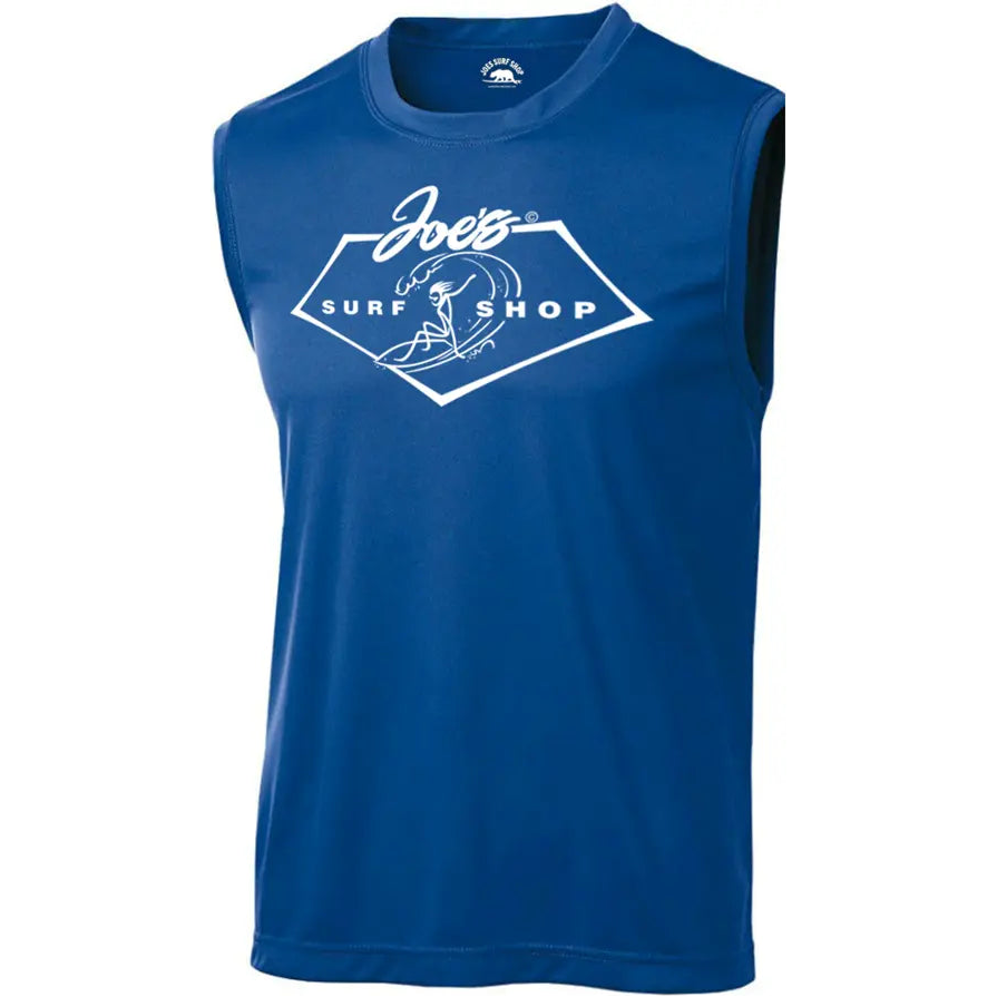 Joe's Surf Shop Surfing 101 Sleeveless Graphic Workout Tee