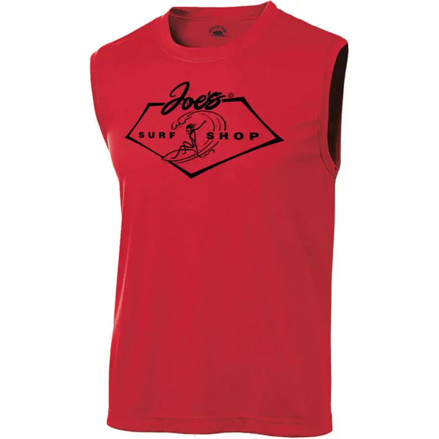 Joe's Surf Shop Surfing 101 Sleeveless Graphic Workout Tee