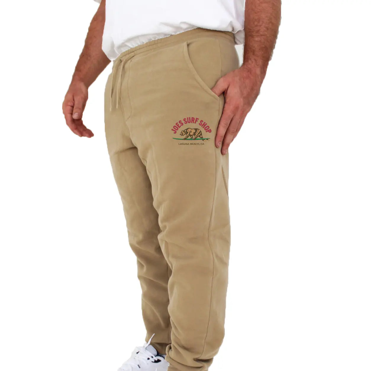 Joe's Surf Shop Surfing Bear Fleece Sweatpants