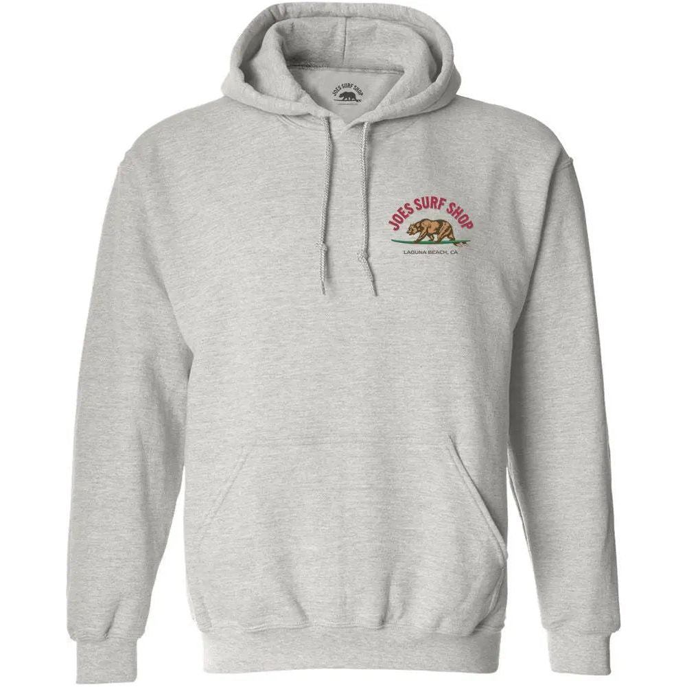 Joe's Surf Shop Surfing Bear Pullover Hoodie