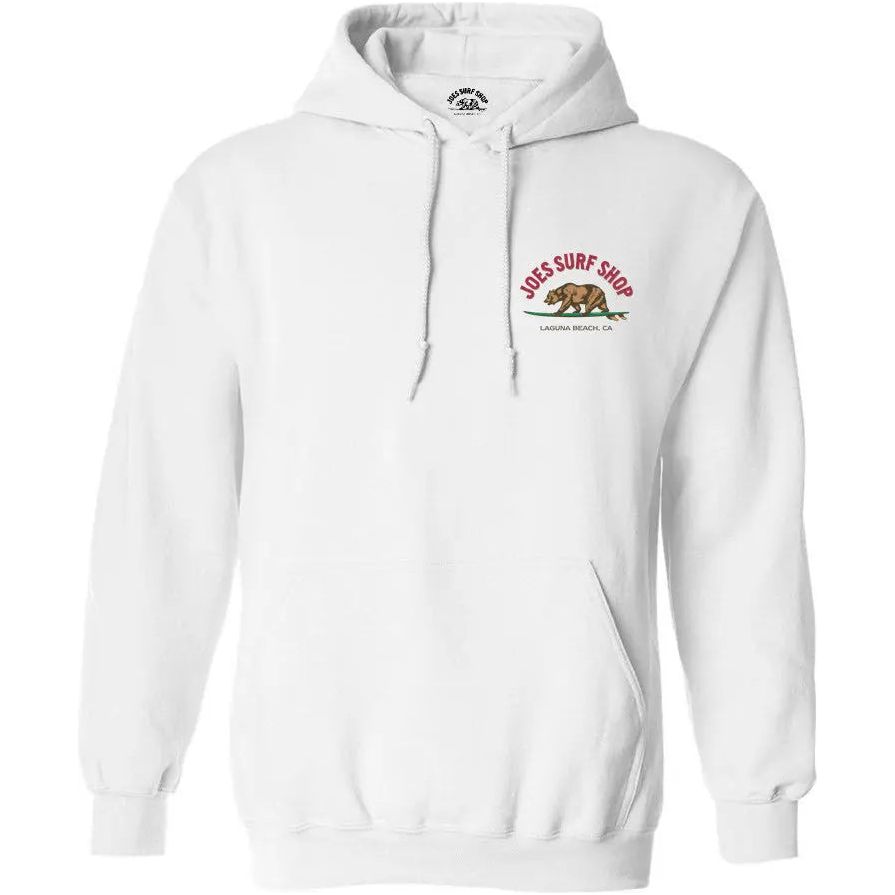 Joe's Surf Shop Surfing Bear Pullover Hoodie