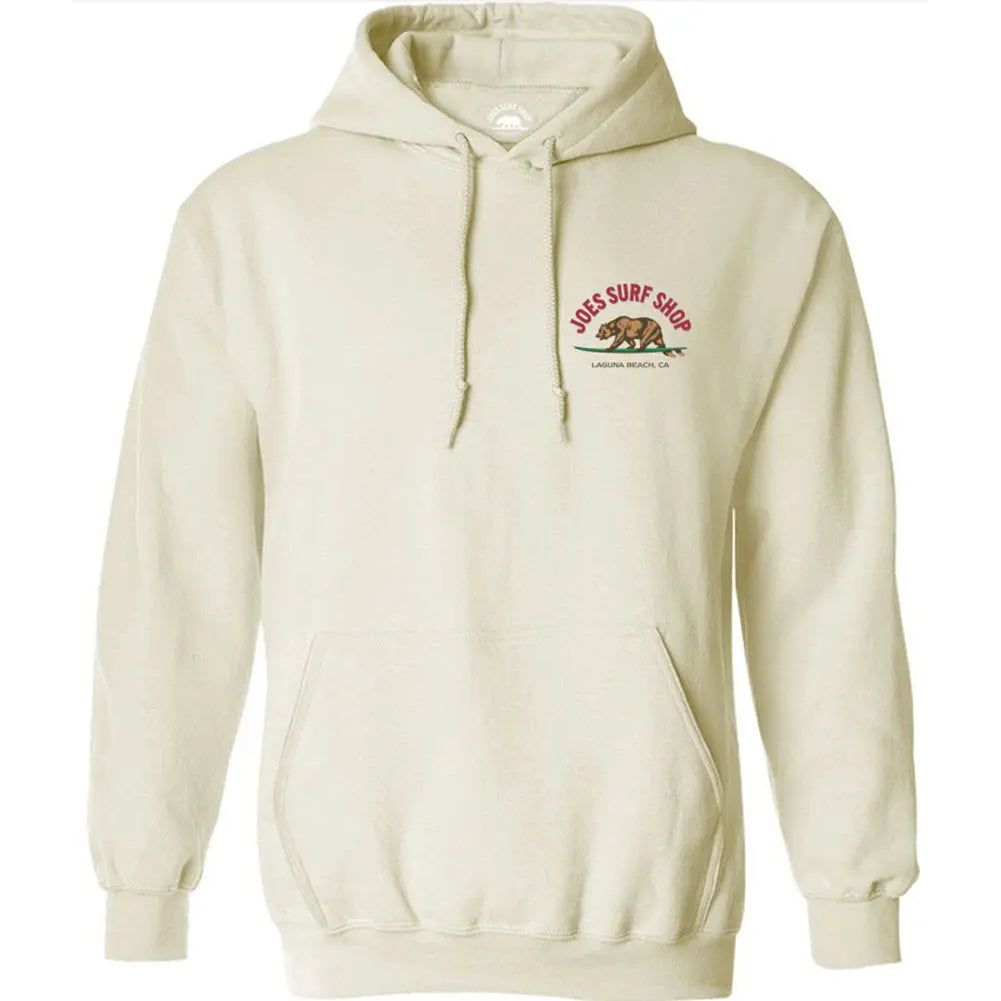 Joe's Surf Shop Surfing Bear Pullover Hoodie