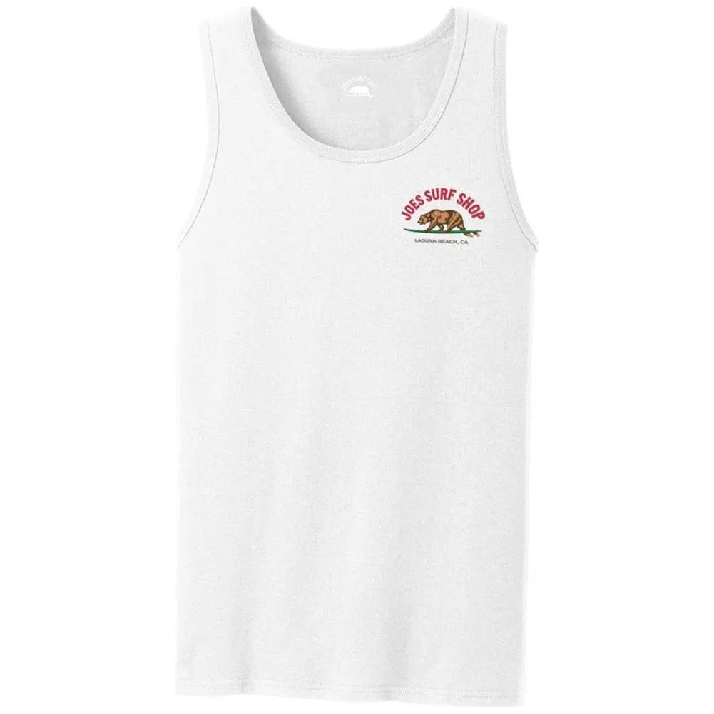 Joe's Surf Shop Surfing Bear Tank Top