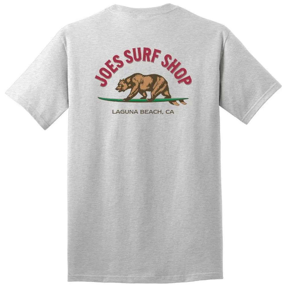 Joe's Surf Shop Surfing Bear Youth Graphic Tee