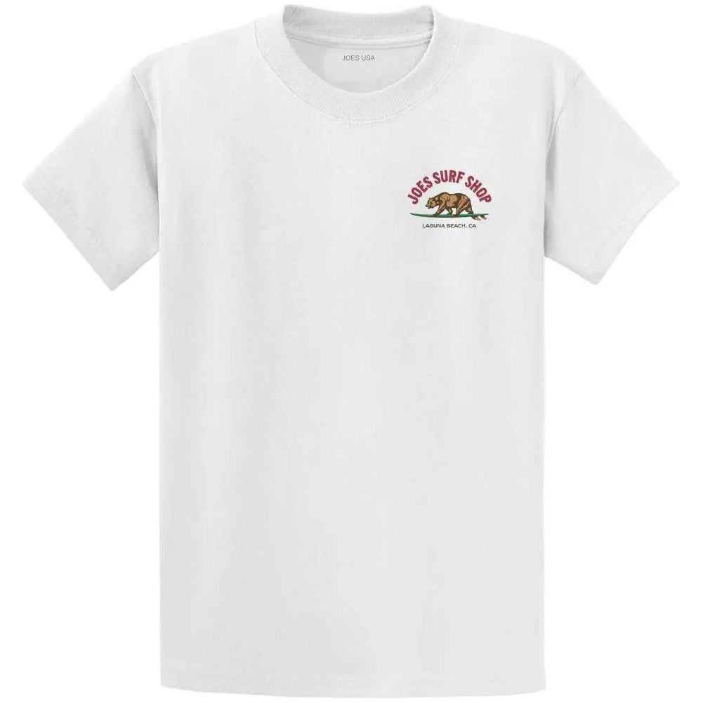 Joe's Surf Shop Surfing Bear Youth Graphic Tee