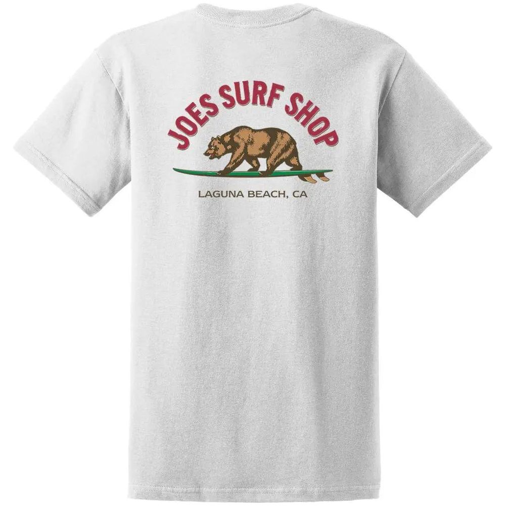 Joe's Surf Shop Surfing Bear Youth Graphic Tee