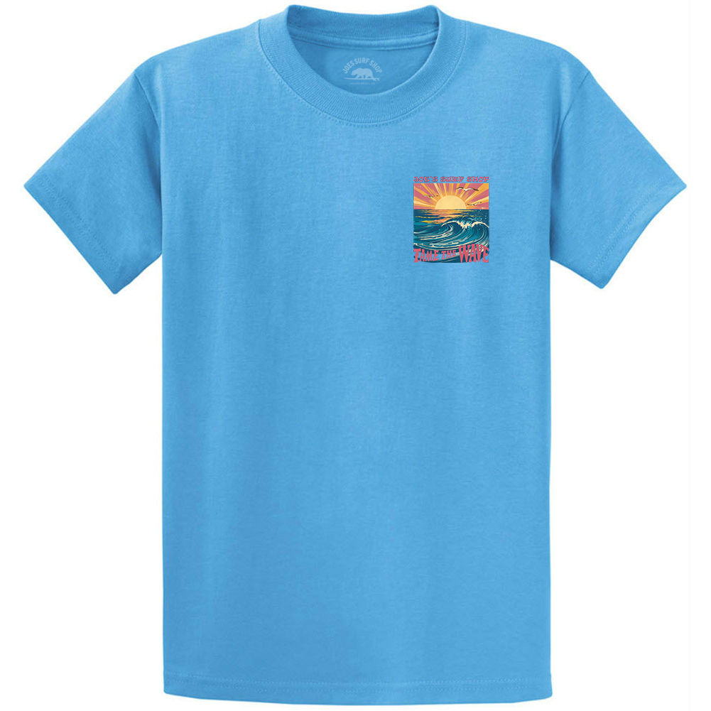 Joe's Surf Shop Tame The Wave Youth T Shirt