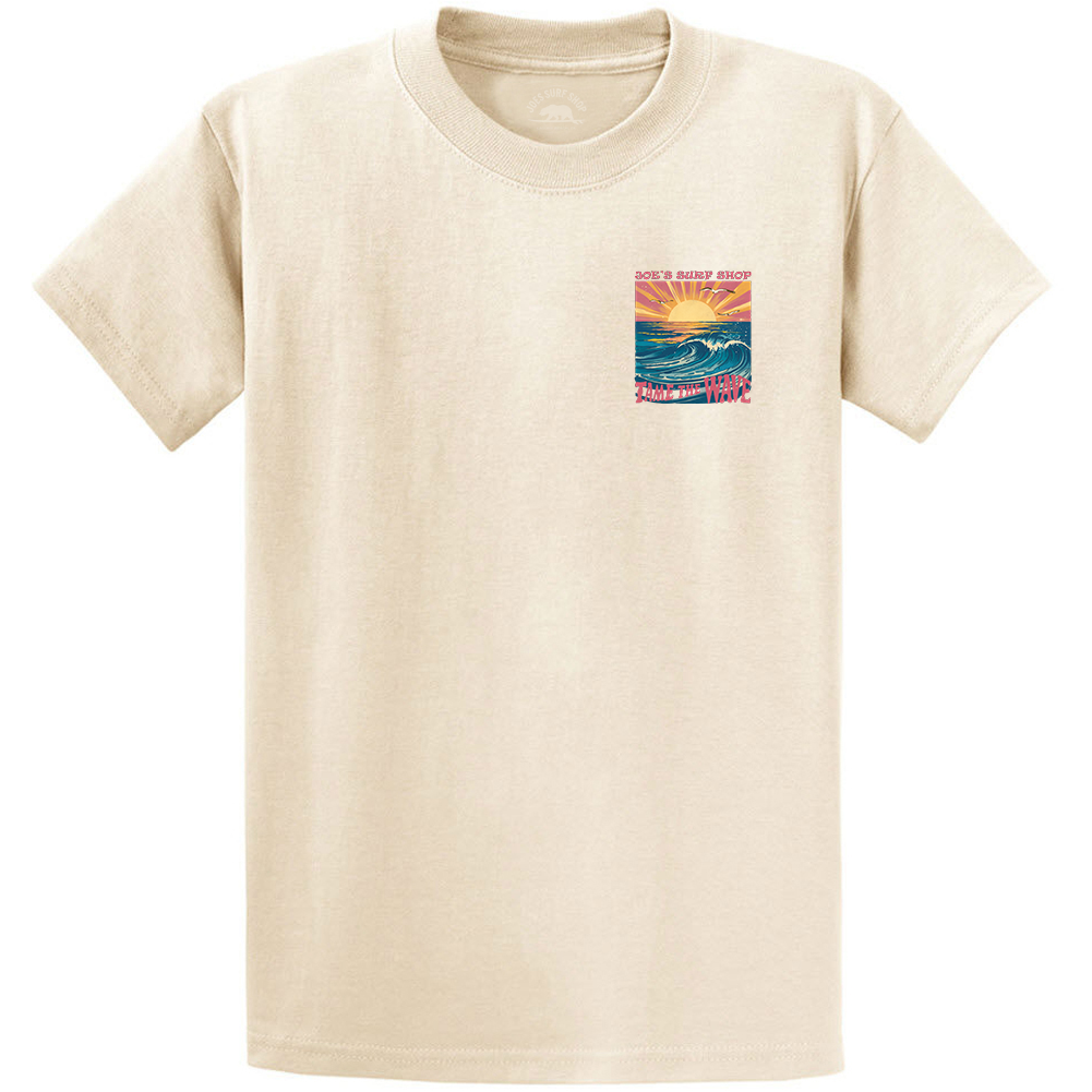 Joe's Surf Shop Tame The Wave Youth T Shirt