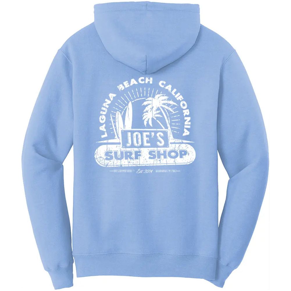 Joe's Surf Shop Vintage Beach Hoodie