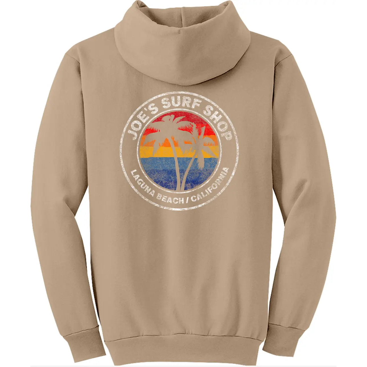 Joe's Surf Shop Vintage Sunset Pullover Hoodie