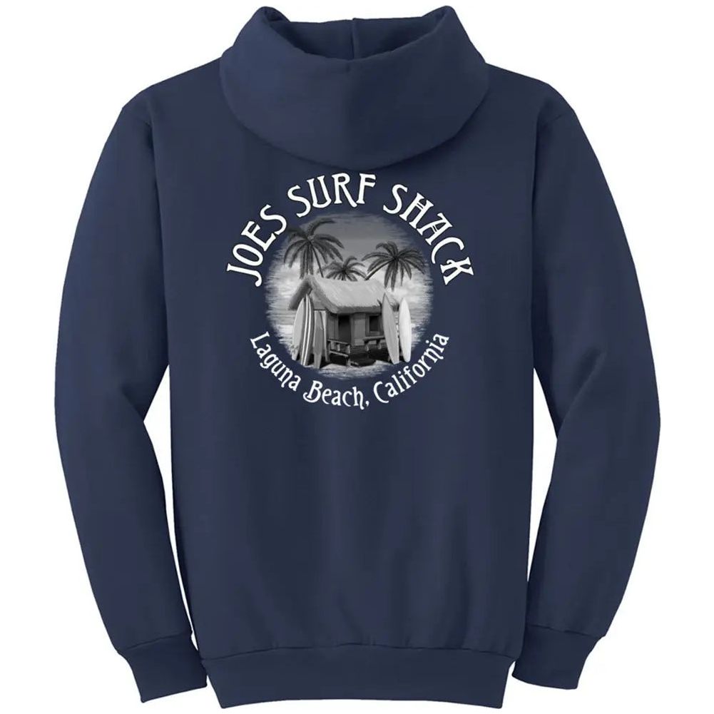 Joe's Surf Shop Vintage Surf Shack Pullover Hoodie