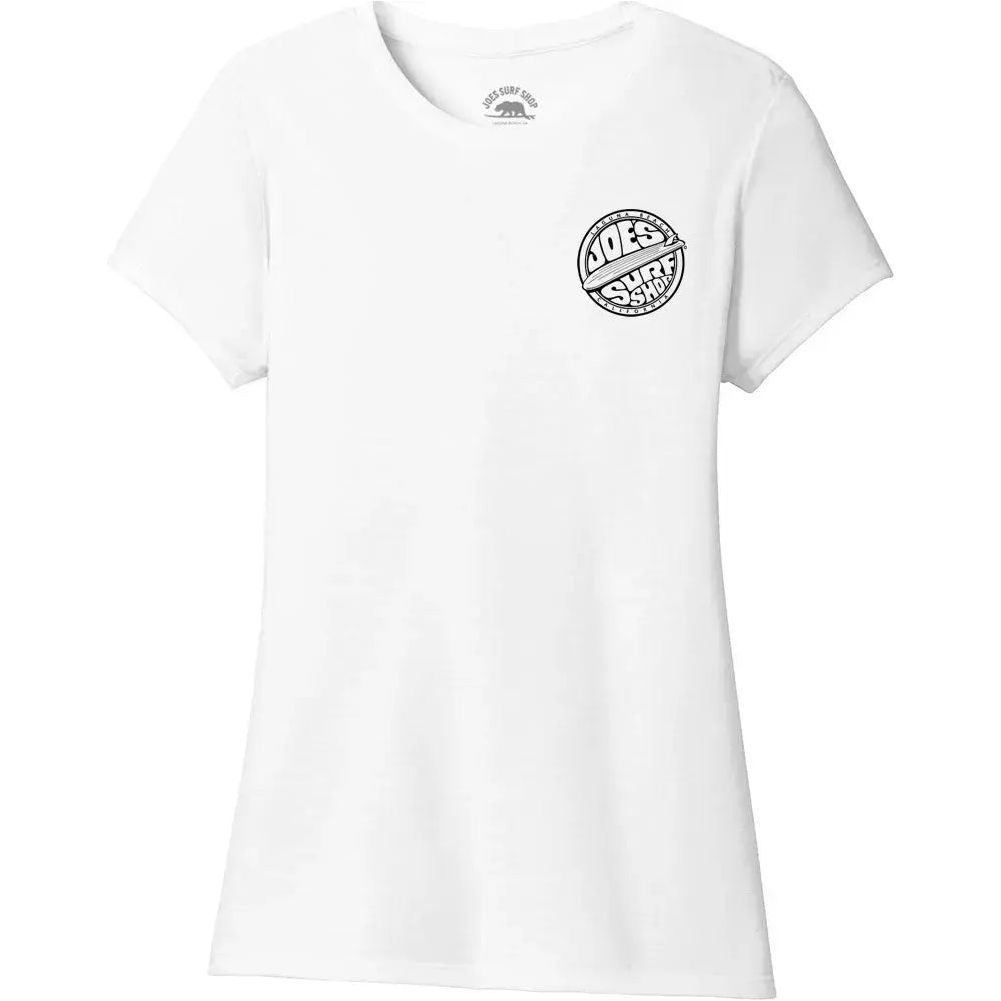 Joe's Surf Shop Women's Fins Up Tri-Blend Tee